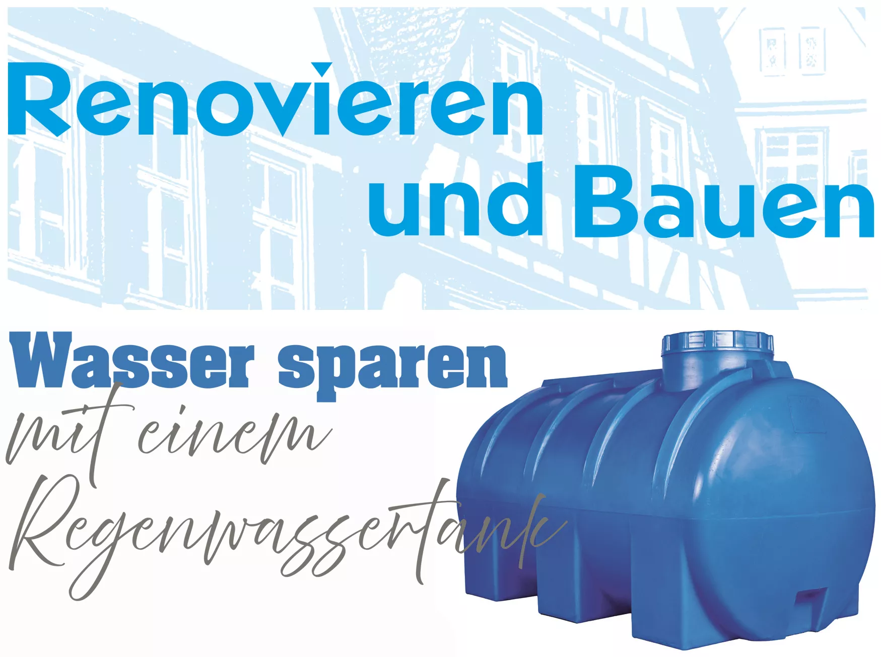 Renovieren und Bauen